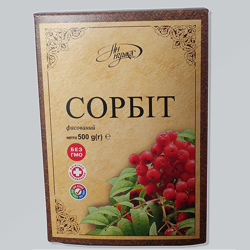 Сорбіт (в картонній упаковці), 500г